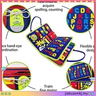 Montessori Busy Board Toddlers Travel Toy Preschool Learning Educational Sensory Toy for 1-6 Year Ol