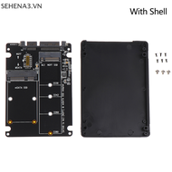 SEHVN Bộ chuyển đổi SSD NGFF sang SATA 3 ổ cứng mSATA bo mạch chuyển đổi giao thức M.2 SATA