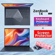 Asus Zenbook 14 Keyboard Cover & Dust Protector Screen Protector