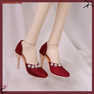 Bjd Shoes 1/3 As62 Female body 8cm BJD Shoes Elegant and Fashionable Doll Shoes with pearl edging Do
