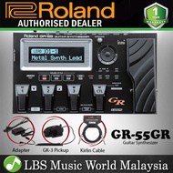 Roland GR-55 Guitar Synthesizer Effect Foot Pedal USB Player With GK-3 Pickup (GR55GK GR-55GK-BK GR5