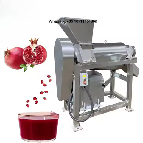 Electric Pomegranate Squeezer Press Juicer Production Line Guava Juice Extractor Making Machine Guav
