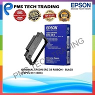 ORIGINAL EPSON ERC 38 RIBBON - BLACK (10PCS IN 1 BOX)TM-U220A TM-U220B TM-U220D TM-U200A TM-U200B TM