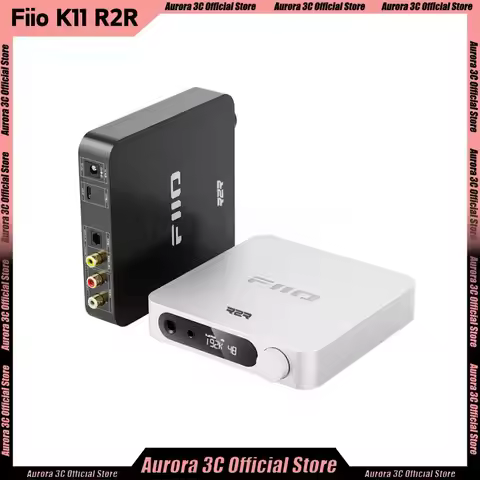 Fiio K11 Desktop Dsd Decoding Headphone K11 R2R Hifi Portable Lossless Earphone Amplifier Power Ampl