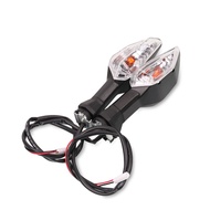 ไฟเลี้ยวหน้าและหลังสำหรับ Kawasaki Z900 Z1000 NINJA400 Z650 Z400 X300 ใหม่ ไฟเลี้ยวแบบ LED ไฟสีเหลือ