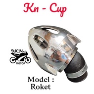 KN CUP FILTER COVER LARGE ROCKET MODEL FILTER CARBURETOR FILTER COVER CARBURETOR CARBURETOR CNC CARB