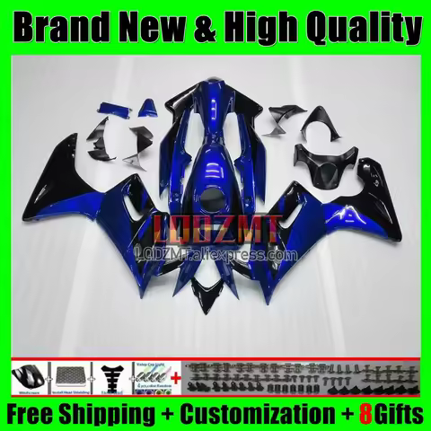 Blue Frame Kit For HONDA CBR125R CBR 125CC 125R 125 R CC 02 03 04 05 06 2Q2.0 CBR-125R 2002 2003 200