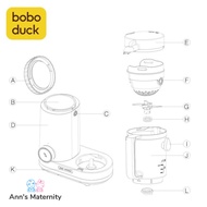 Boboduck Food Processor Spare Parts Accessories