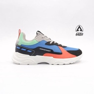 Aerostreet Riku Navy Orange Original Sepatu Sneaker Casual Pria Wanita
