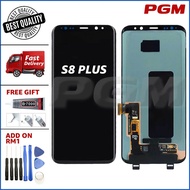 LCD TOUCH SCREEN DIGITIZER REPLACEMENT COMPATIBLE WITH SAM S8 PLUS OLED WITH FRAME By Premium Gadget