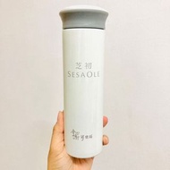 【全新】掌廚可樂膳 304不鏽鋼真空保溫杯340ml 白色 芝初聯名款