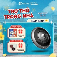 EZVIZ E4P 6MP WIFI Camera Panoramic Fisheye - Panoramic Fisheye, AI Human Identification, Conversati