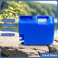 Water Gallon Container/2.5 Gallon Jug with Faucet for Portable Water Storage and Hiking Adventures