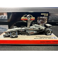 Mini Cut 1/43 mclaren Fleet mclaren mp4/17D Leclaren 2003 Game Season Malaysia Awards First Winning 
