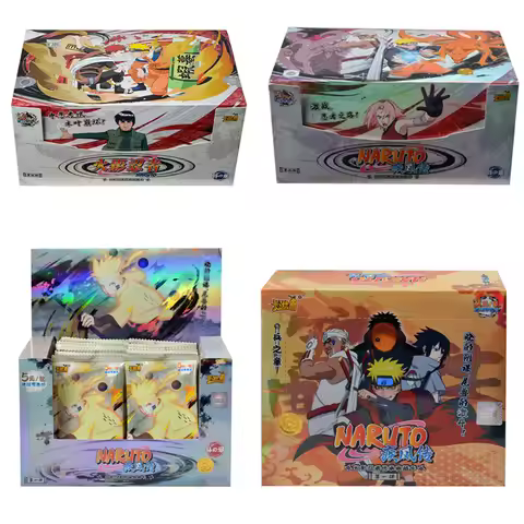 Original KAYOU Anime Naruto Cards Chapter Of The Array Box Added SE Ninja World Collection Cards Toy