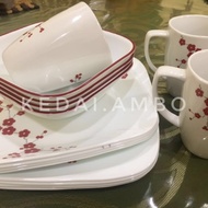 Corelle Hanami Garden (Square 16pcs)