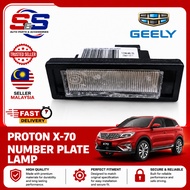 Proton X70 X-70 Geely Rear Number Plate License Lamp Light Lampu Nombor Plat Bonet Belakang