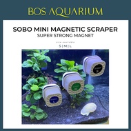 SOBO Mini Magnetic Brush Aquarium Algae Scraper Tank Brush Pengikis algae Glass Cleaner