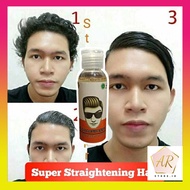 Super Straightening Hair Minyak Pelurus Rambut 100% Permanen Pelurus Rambut Pria Wanita Pelurus Rambut Keriting