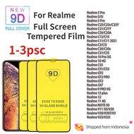 3 Psc 9D Tempered Glass Full 9D Anti-Scratch Full All Type Clear Full Coverage Combination Set For R