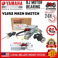 Y125 MAIN SWITCH LOCK Y125 MAIN SWITCH STEERING LOCK Y125ZR 125Z 125ZR KEY SET 100% ORIGINAL YAMAHA 
