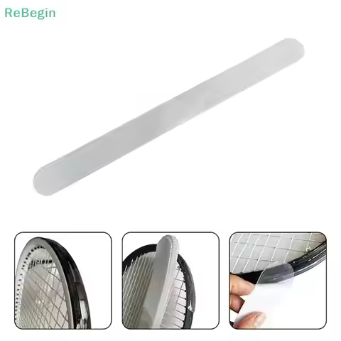 Transparent Tennis Racket Paddle Head Protection Tape Reduce Friction Sticker TPU Protection Tape Sp