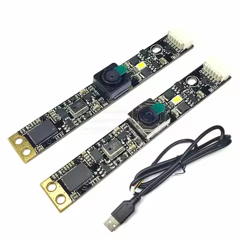 USB Camera Module OV5648 68 120 Degrees Auto Focus with Flash Light and Microphone HD 5MP for Win An