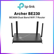 【SG SELLER】TP-Link Archer BE230 Dual Band BE3600 WiFi 7 Router