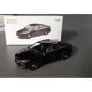 Mytopstore 1:64 596 Black Responder Hybrid Police Sedan Model Diecast Collect Display Metal Car BN