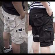 What's MORE HITS Men's Army Striped Cargo Short Pants UfcVenum Mma Beach Gym Running Fitness