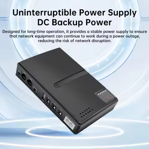 new 1018L Uninterruptible Power Supply DC Without Battery UPS Power Router Optical Cat Built-in Adap