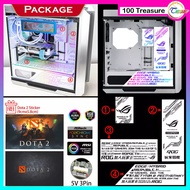 ASUS ROG GX601 STRIX HELIOS Case CPU Light Board AURA RGB ARGB GPU Backplate (5V 3pin) - White