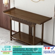 HY@ Altar Niche Table Home Worship Table Minimalist Chinese Style Altar Cabinet Hallway Table Wall S