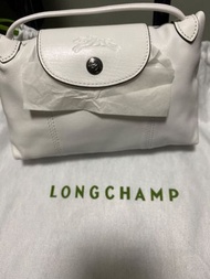 Longchamp 白色鈄袋 全新德國購入