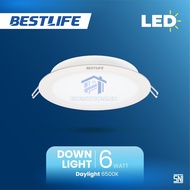 Bestlife 6W White 6500K LED Downlight
