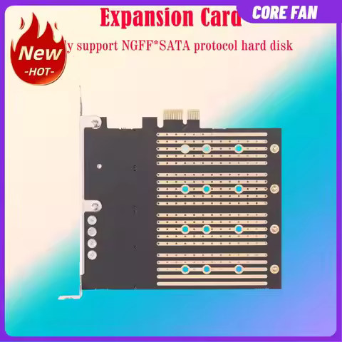 SA3034M NVME M.2 to PCI-E 1x Expansion Card Desktop PC 2230/2242/2260/2280 Part
