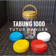 1000ml Jar 1 Liter Jar 1L Jar 1L Plastic Jar Hanger Lid 1000ml Cylinder Jar
