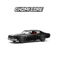 ✨1:24 Scale Chevrolet Chevelle 454 CCA Vehicle Models Miniature Diecast Cars Toy