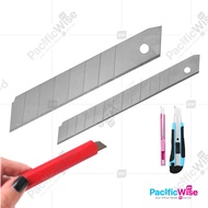 Cutter Blade/CBE Cutter Blade/Pisau Pemotong (2 Sizes) (5's/Tube) - 1Tube