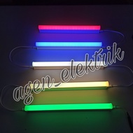 LAMPU TL NEON T5 LED 10W 60CM TUBE WARNA WARNI - Merah T5 10 WATT - Merah T5 10 WATT