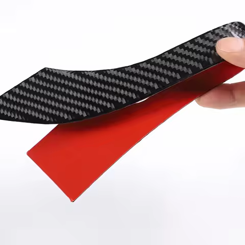 For Jaguar F-TYPE 2013-2023 Soft Carbon Fiber Car Side Vent Fender Air Vent Decorative Sticker Fende