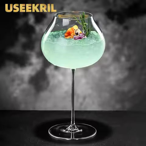 690ml Large Capacity Red Wine Cup Ultra-thin Sensory Glass Goblet Cocktail Glasses Cups Burgundy Thi