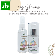 Liz Skincare Paket Glowing 2in1 Pencerah Wajah dan Menyamarkan flek hitam dr listiani / Liz skincare
