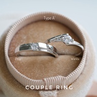 Dear Me - Couple Ring (925 Sterling Silver) Cincin Couple