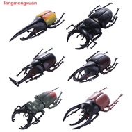 LANGMENGXUAN Simulation Beetle Beetle Figures Trick Props Simulation Animals Science Toy Kids Insect