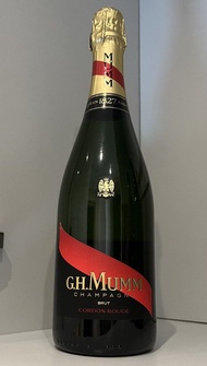 G.H. Mumm Cordon Rouge Brut Champagne - unopened