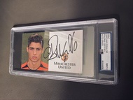 C朗拿度Cristiano Ronaldo 2003-04效力曼聯首季曼聯官方簽名卡（PSA MINT 9)