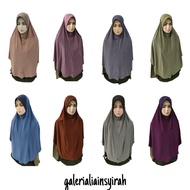 Tudung Sarung Berdagu Saiz XXL Haziq Scarf Tudung Labuh XXL