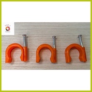 ∢ 100% ▽ PVC C-Clamp 1/2 / 3/4 (100pcs/pack)