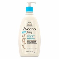 現貨💗 美國 Aveeno Baby daily moisture 2 in 1 Wash & Shampoo 532ml｜Aveeno Baby 天然燕麥配方二合一洗髮沐浴乳 532ml ～無淚配方